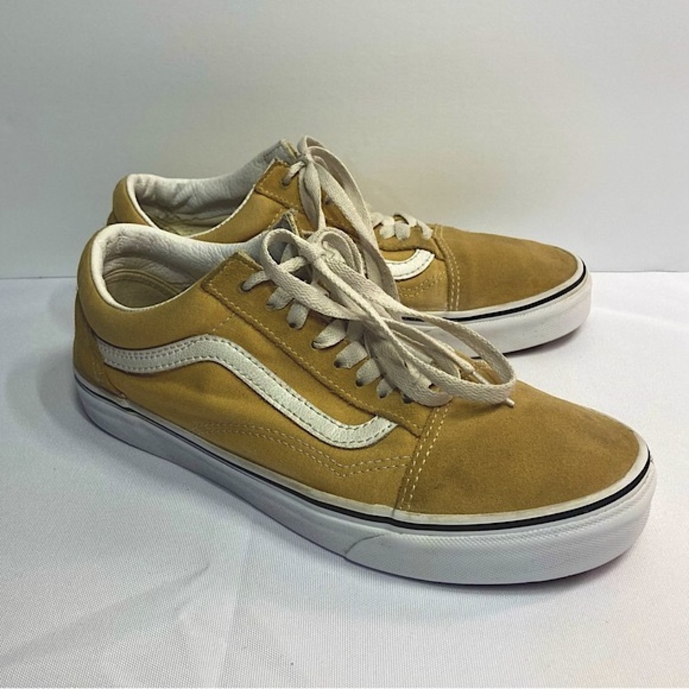 🛹 Vans Off The Wall 500714 Mustard Yellow Suede Unisex
